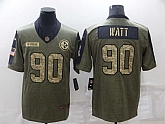 Nike Steelers 90 T.J. Watt Olive Camo 2021 Salute To Service Limited Jersey Dzhi,baseball caps,new era cap wholesale,wholesale hats